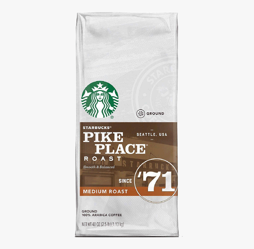 Starbucks Pike Place Medium Roast, HD Png Download