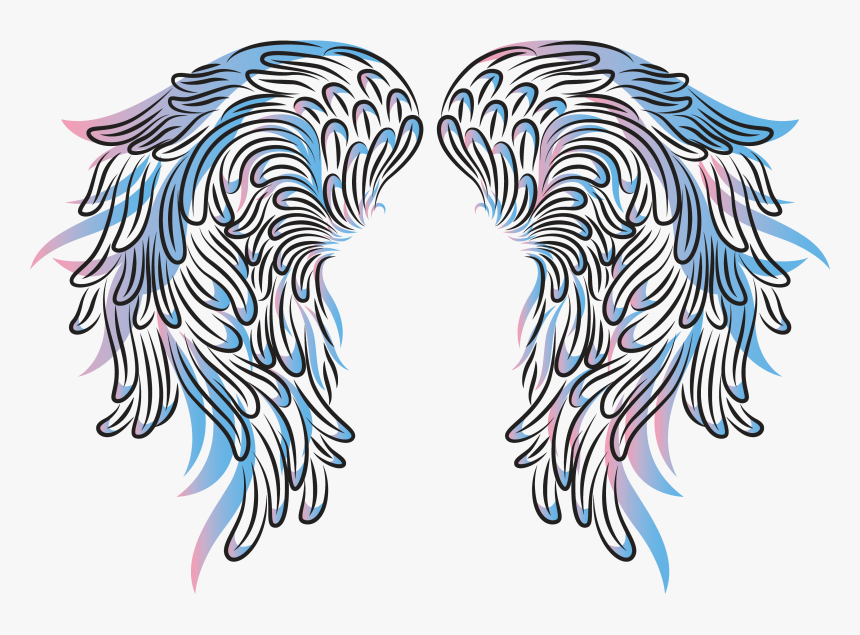 By Yenty Jap - Angel Wings Tattoo, HD Png Download