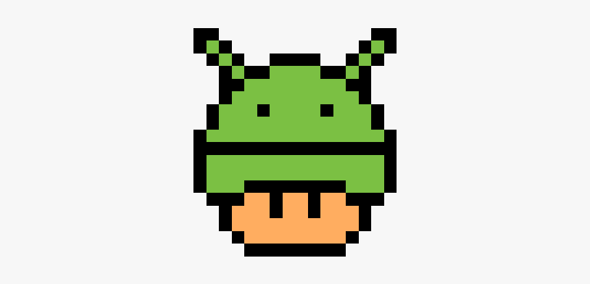 Pixel Art Champignon Mario, HD Png Download