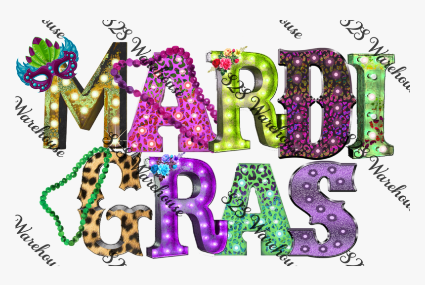 Mardi Gras Mask Bead - Graphic Design, HD Png Download