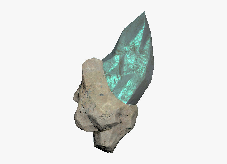 F76 Ultracite Ore - Statue, HD Png Download