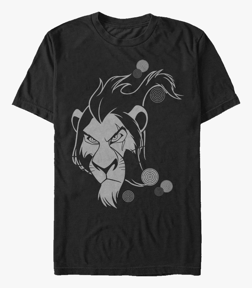 Lion King Scar Tribal T-shirt - The Lion King, HD Png Download