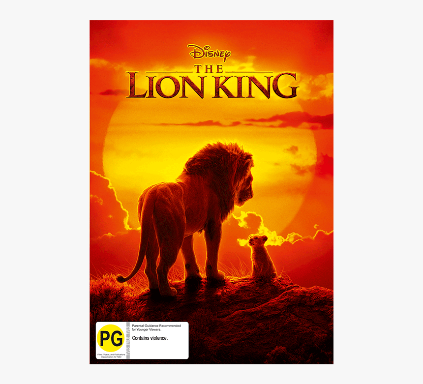 Dvd Lion King - Lion King 2019 Dvd, HD Png Download