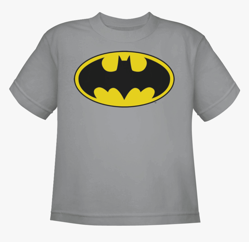 Kids Classic Batman Logo Silver T-shirt - Youth: It's A Wonderful Life - Wonderful Life Logo, HD Png Download