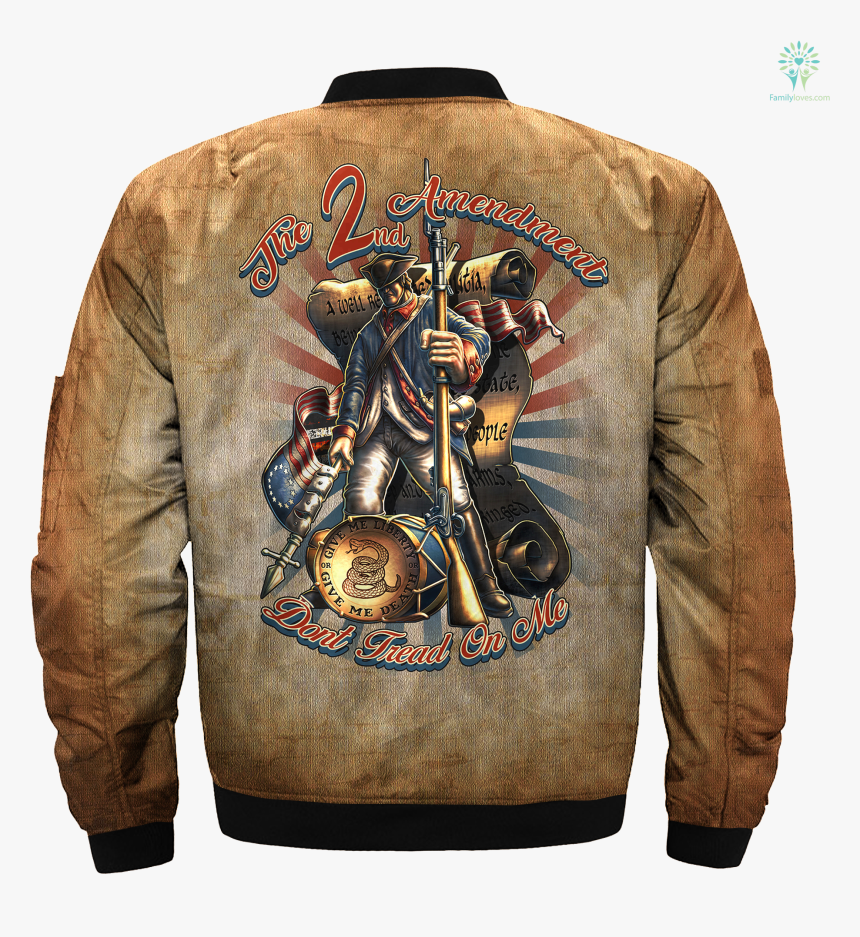 2nd Amendment Right To Bear Arms Dont Tread On Me Over, HD Png Download