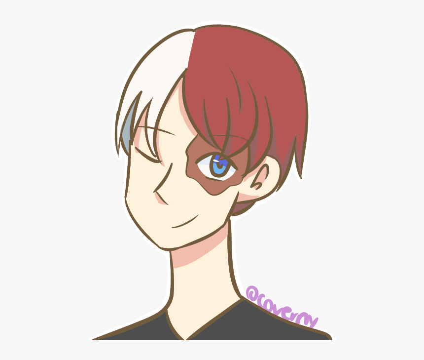 Todoroki Shouto - Cartoon, HD Png Download
