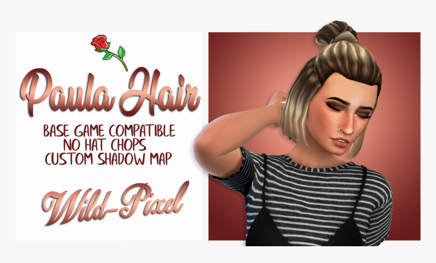 Wild Pixel Paula Hair, HD Png Download