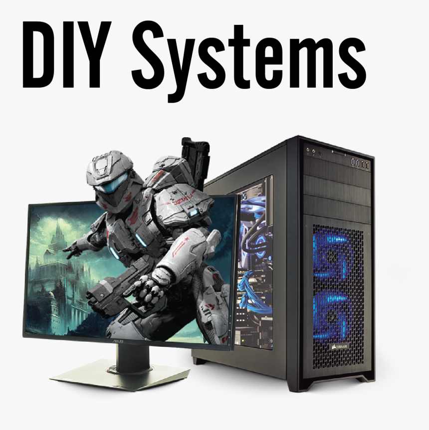 Diy Systems - Pc Gamer Transparent Png, Png Download
