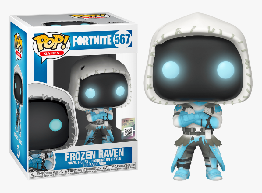 Frozen Raven Pop Vinyl Figure - Funko Pop Fortnite Frozen Raven, HD Png Download