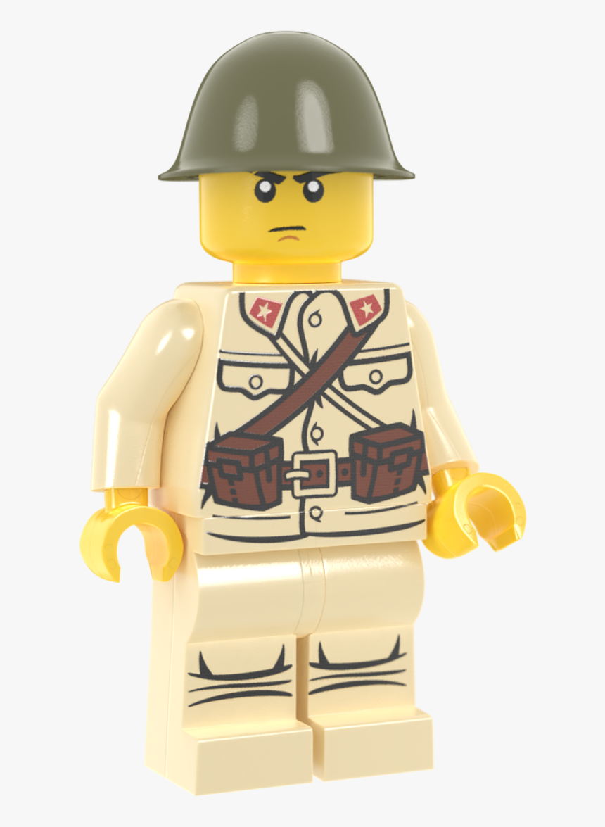 Wwii Japanese Soldier - Lego, HD Png Download