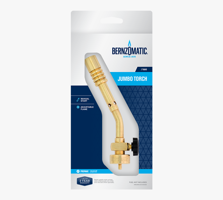 Bernzomatic Jt680 Torch 02 - Bernzomatic Torch, HD Png Download