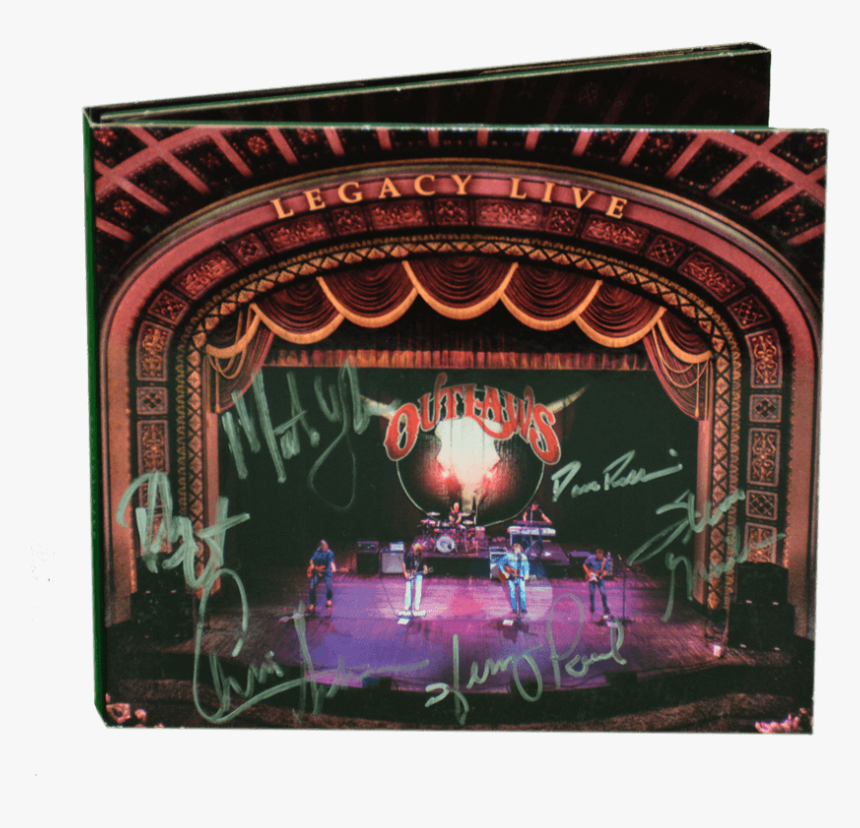 Outlaws Signed Legacy Live Cd 
 Title Outlaws Signed - Outlaws 2016 Legacy Live, HD Png Download