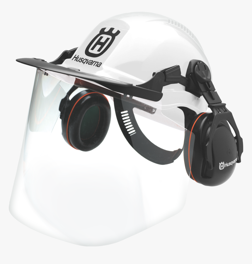 Construction Helmet System - Husqvarna Construction Helmet, HD Png Download