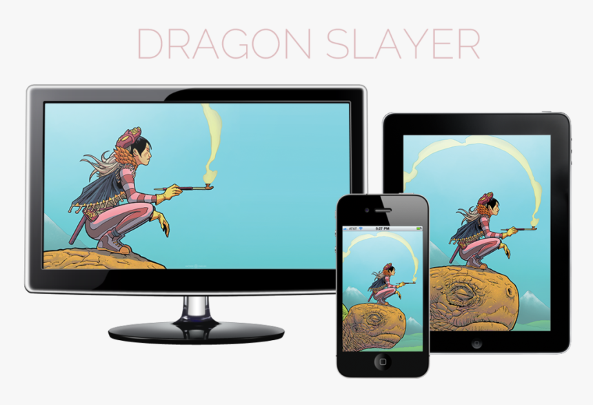 Transparent Blank Computer Screen Png - Led-backlit Lcd Display, Png Download