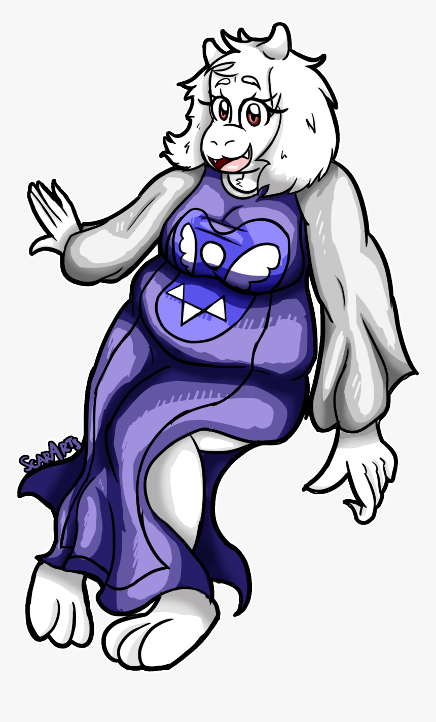 Toriel - Cartoon, HD Png Download