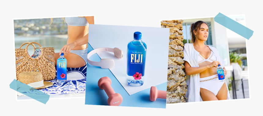 Fijicollage - Plastic Bottle, HD Png Download