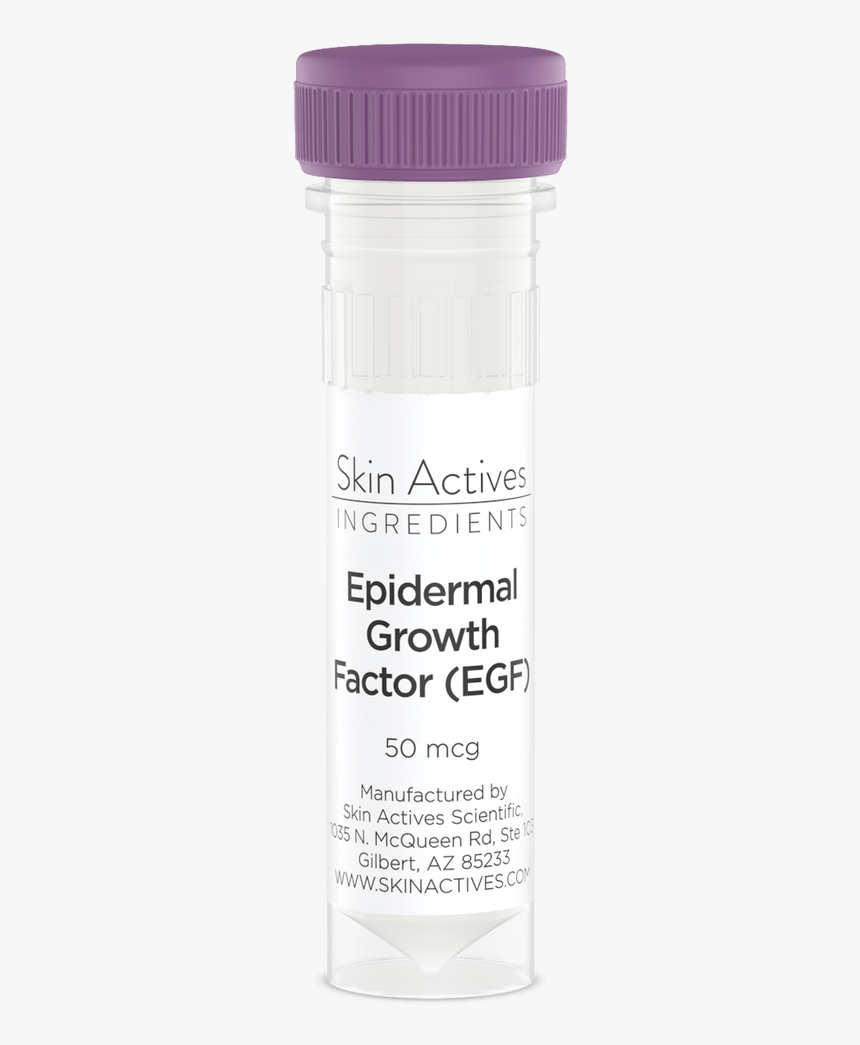 Skin Actives Egf Epidermal Growth Factor - Plastic Bottle, HD Png Download