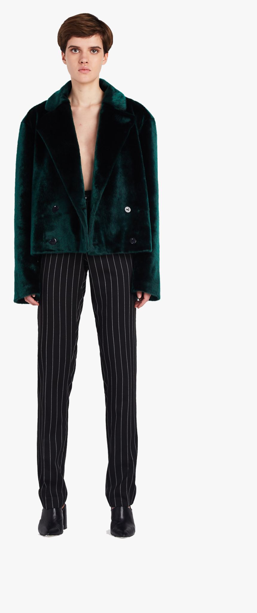 Fur-coat Berhasm - Suit, HD Png Download