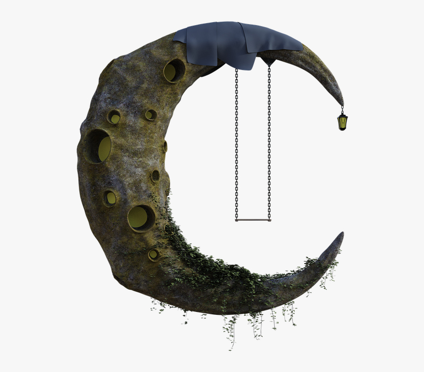 Fantasy Moon Png, Transparent Png