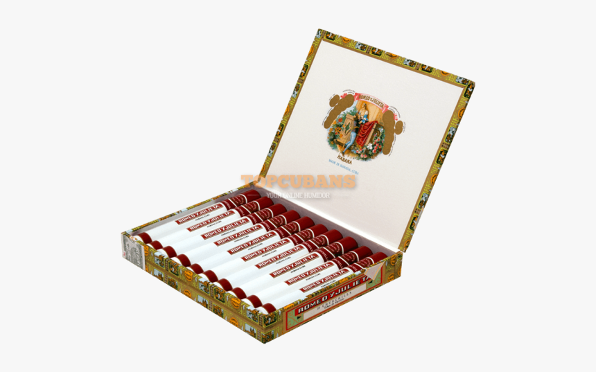 Churchills Tubos - Romeo Y Julieta Churchill Box 10, HD Png Download