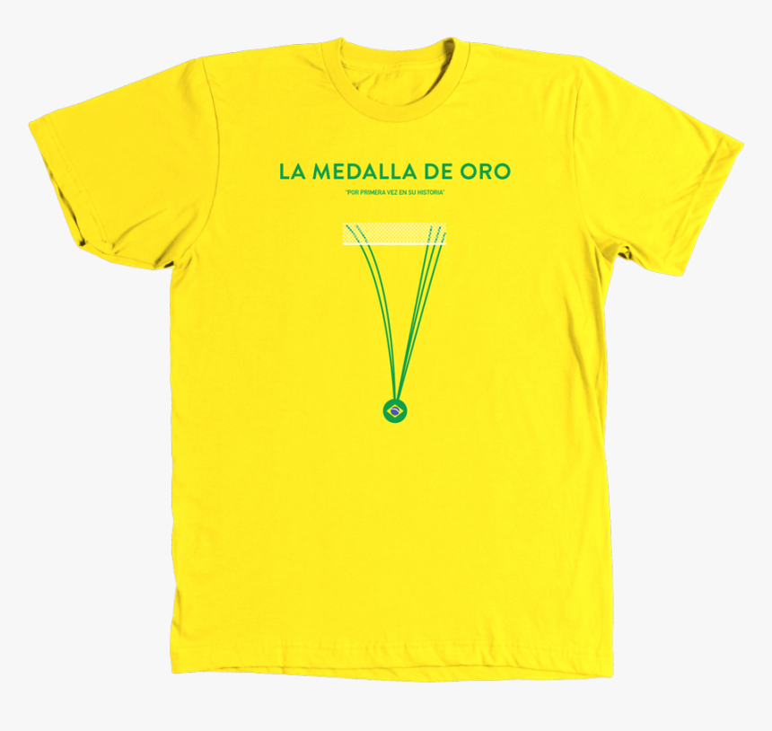 Brazil Gold Medal 2016 Shirt - Nugget T Shirt, HD Png Download