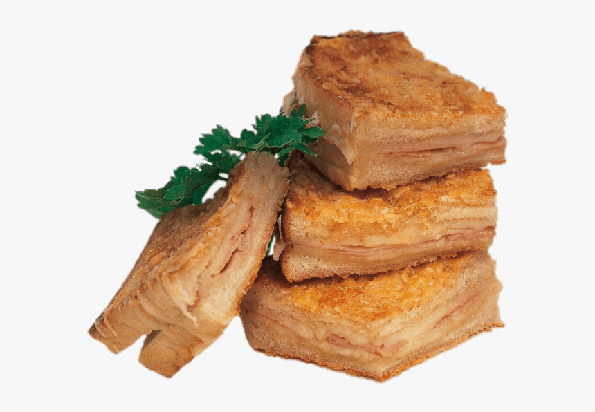 Pieces Of Croque Monsieur - Croque Monsieur, HD Png Download