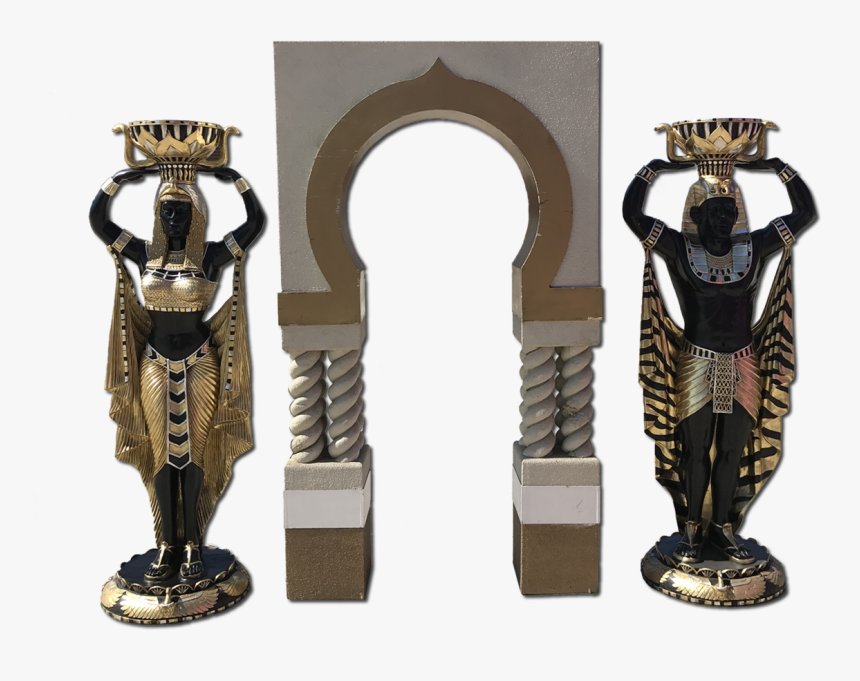 Egyptian Package - Bronze Sculpture, HD Png Download