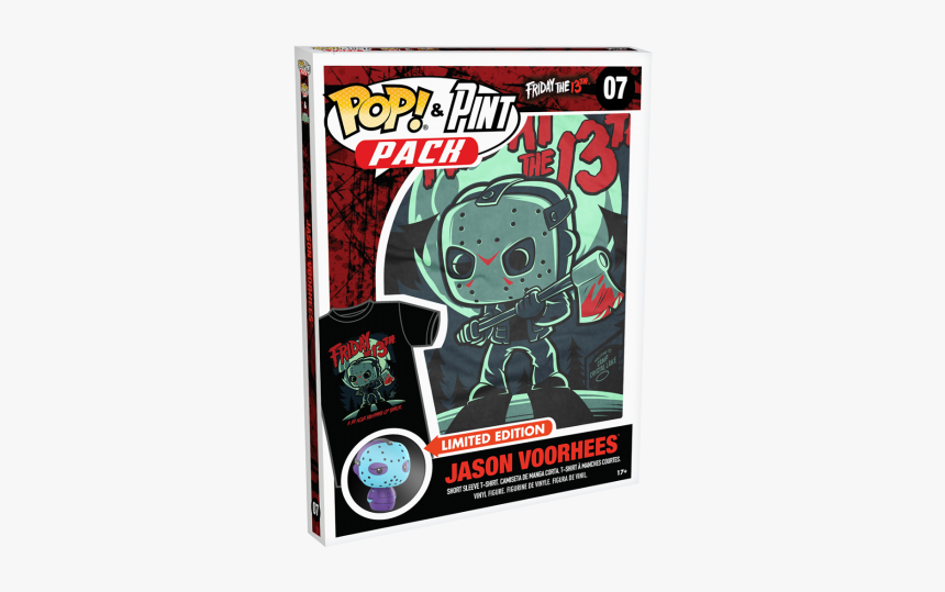 Jason Voorhees Funko Pop Tee, HD Png Download