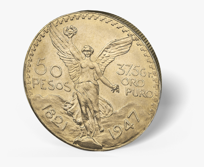 50 Peso Gold Coin, HD Png Download