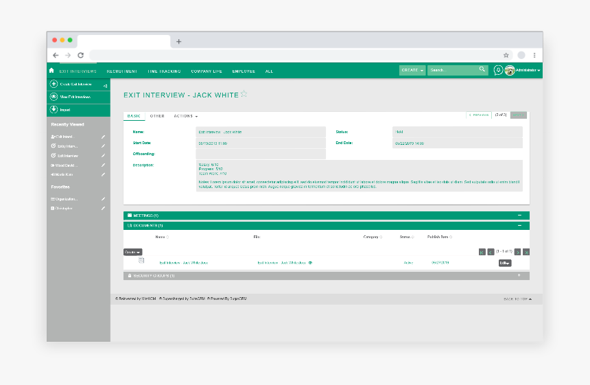 Minthcm Exit Interview - Computer Icon, HD Png Download