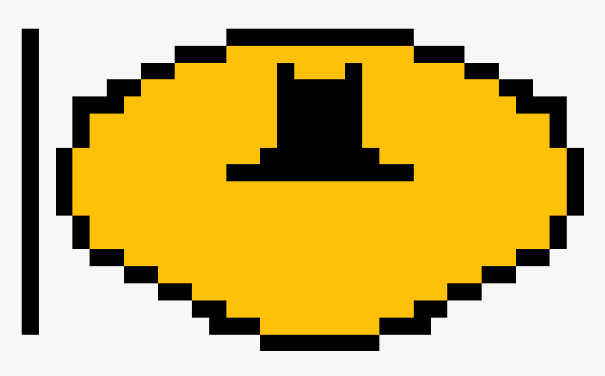Batman Logo In Prosess - Batman Pixel, HD Png Download