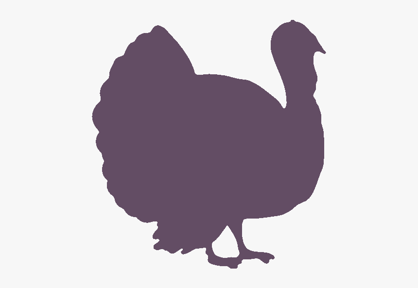 Silhouette Turkey Clipart, HD Png Download