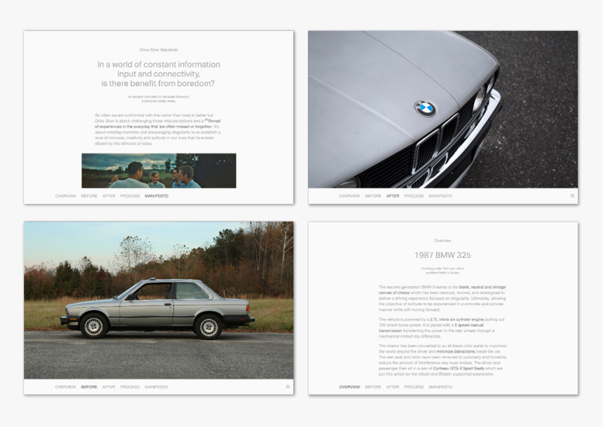 A Website Accompanied The Exhibition Space, Displaying - Peugeot 505, HD Png Download
