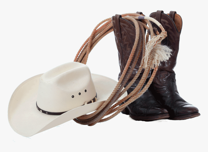 Cowboy Boots And Hat Png, Transparent Png
