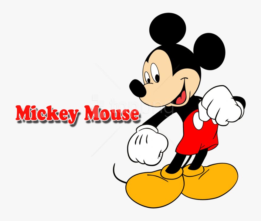 Free Png Download Mickey Mouse Clipart Png Photo Png - Draw Mickey Mouse And Minnie Mouse, Transparent Png