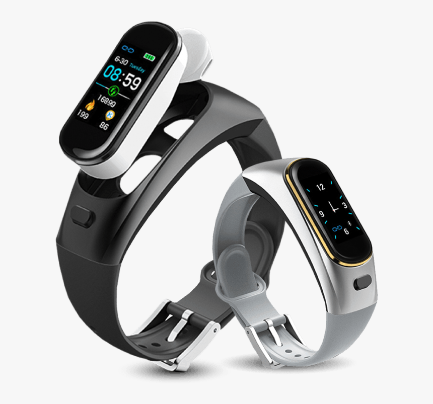 Dual Iwatch - 藍牙 耳機 手 環, HD Png Download