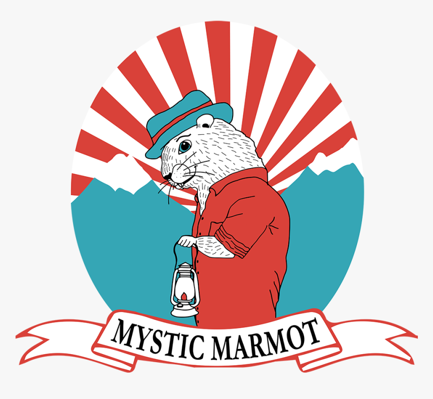 Mystic Marmot - Japan Rising Sun Circle, HD Png Download