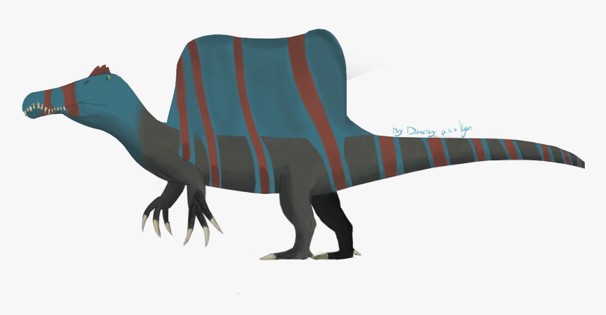 Spinosaurus Redesign - Lesothosaurus, HD Png Download
