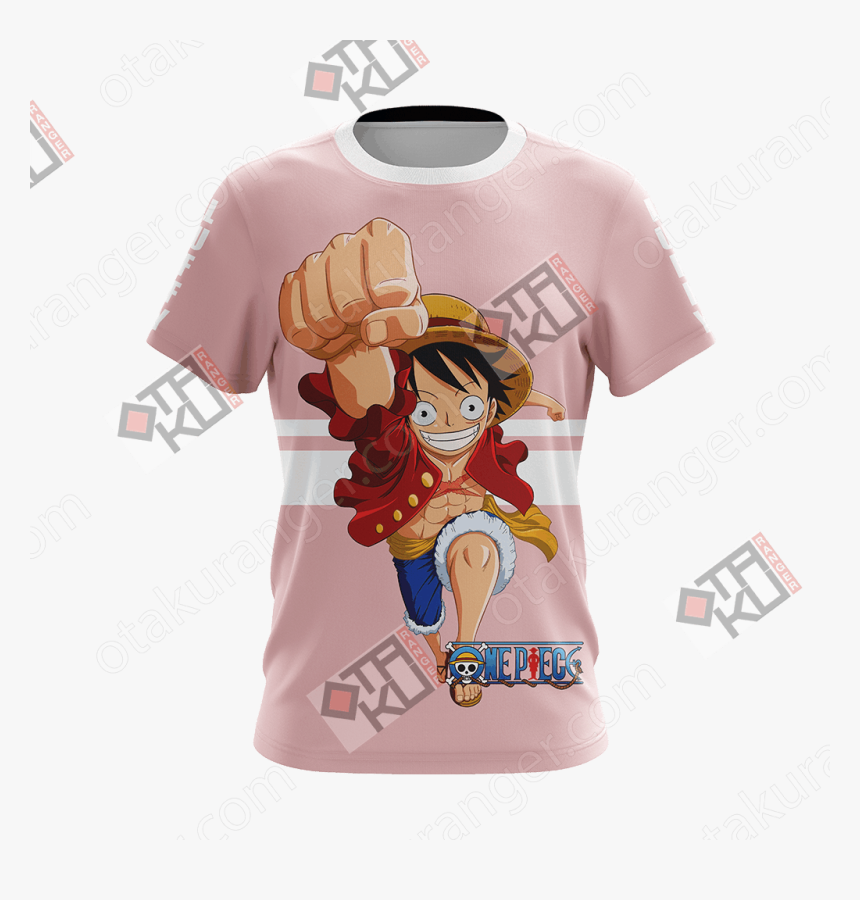 Luffy New Style Unisex 3d T-shirt - Luffy One Piece Png, Transparent Png