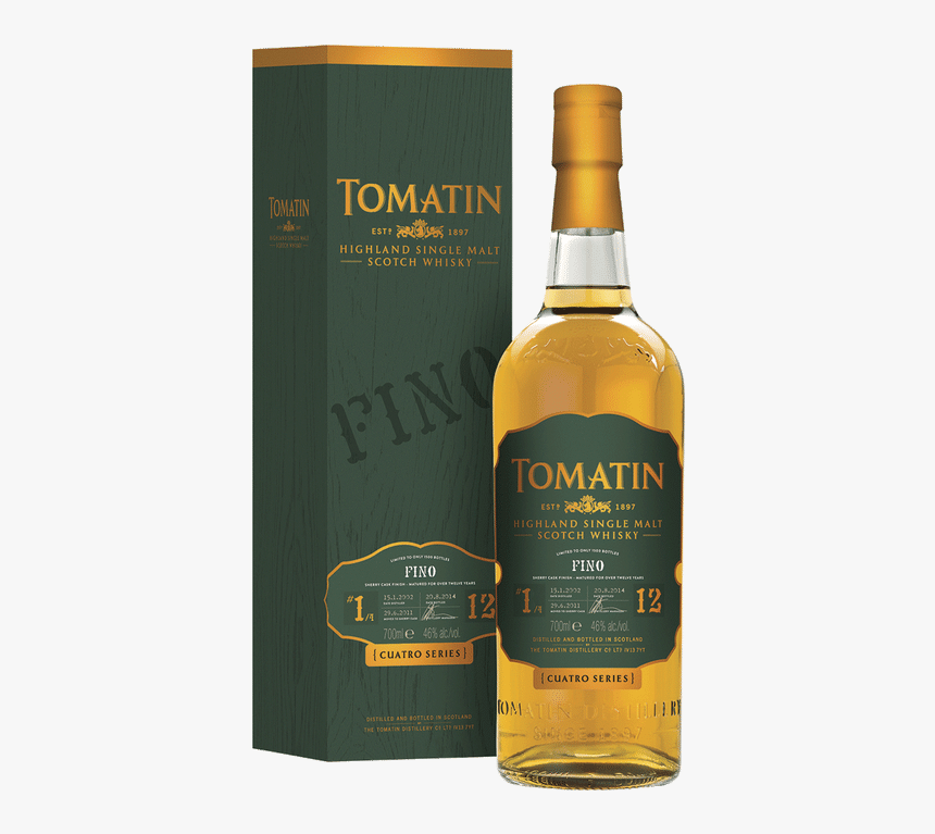 Tomatin Cuatro Fino - Kavalan King Car Conductor Single Malt Whisky, HD Png Download