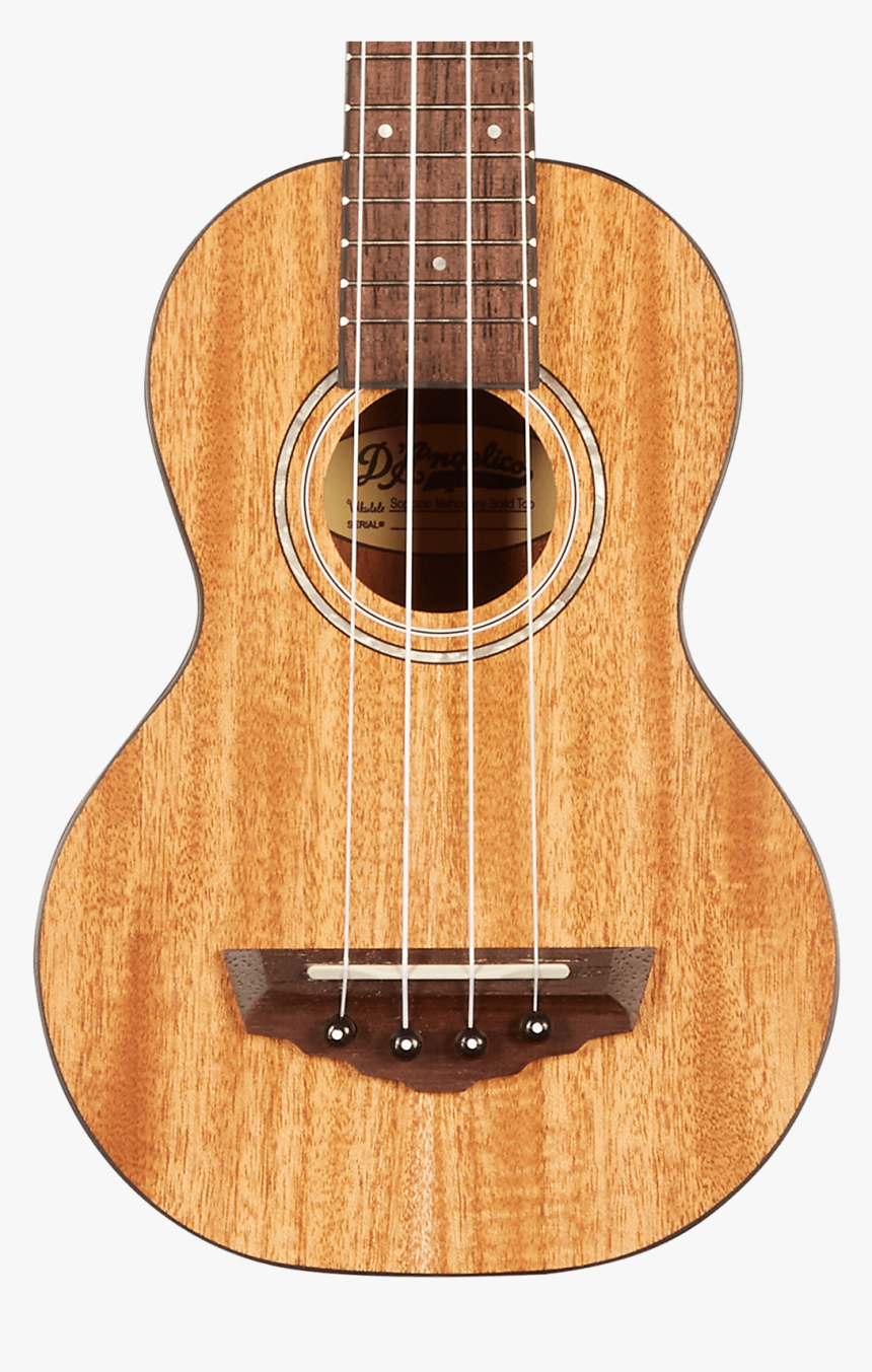 D Angelico Montauk Soprano Ukulele - D Angelico Montauk Soprano Ukulele Mahogany Natural, HD Png Download