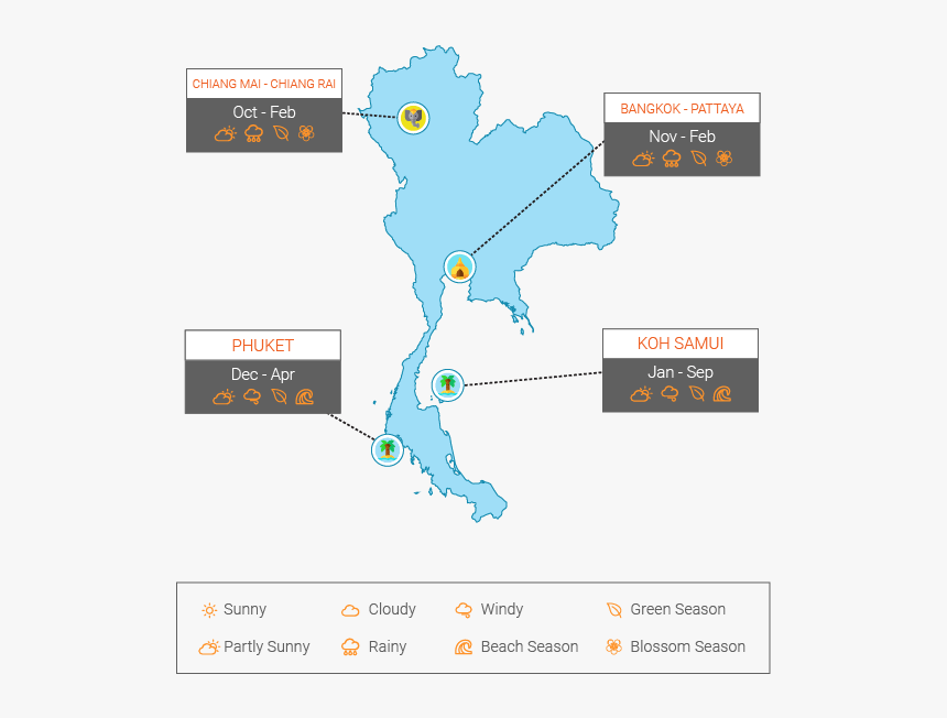 Silhouette Thailand Country, HD Png Download