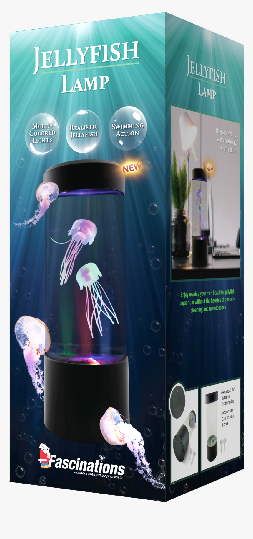 Jellyfish Lamp 
 Class - Banner, HD Png Download