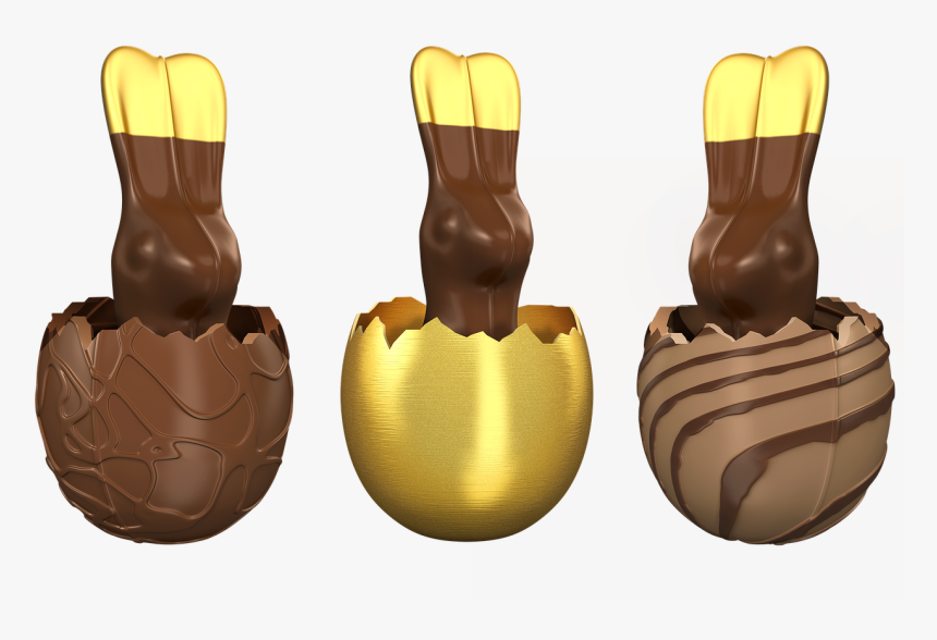 Easter Bunny Easter Easter Eggs Free Photo - Chocolate, HD Png Download