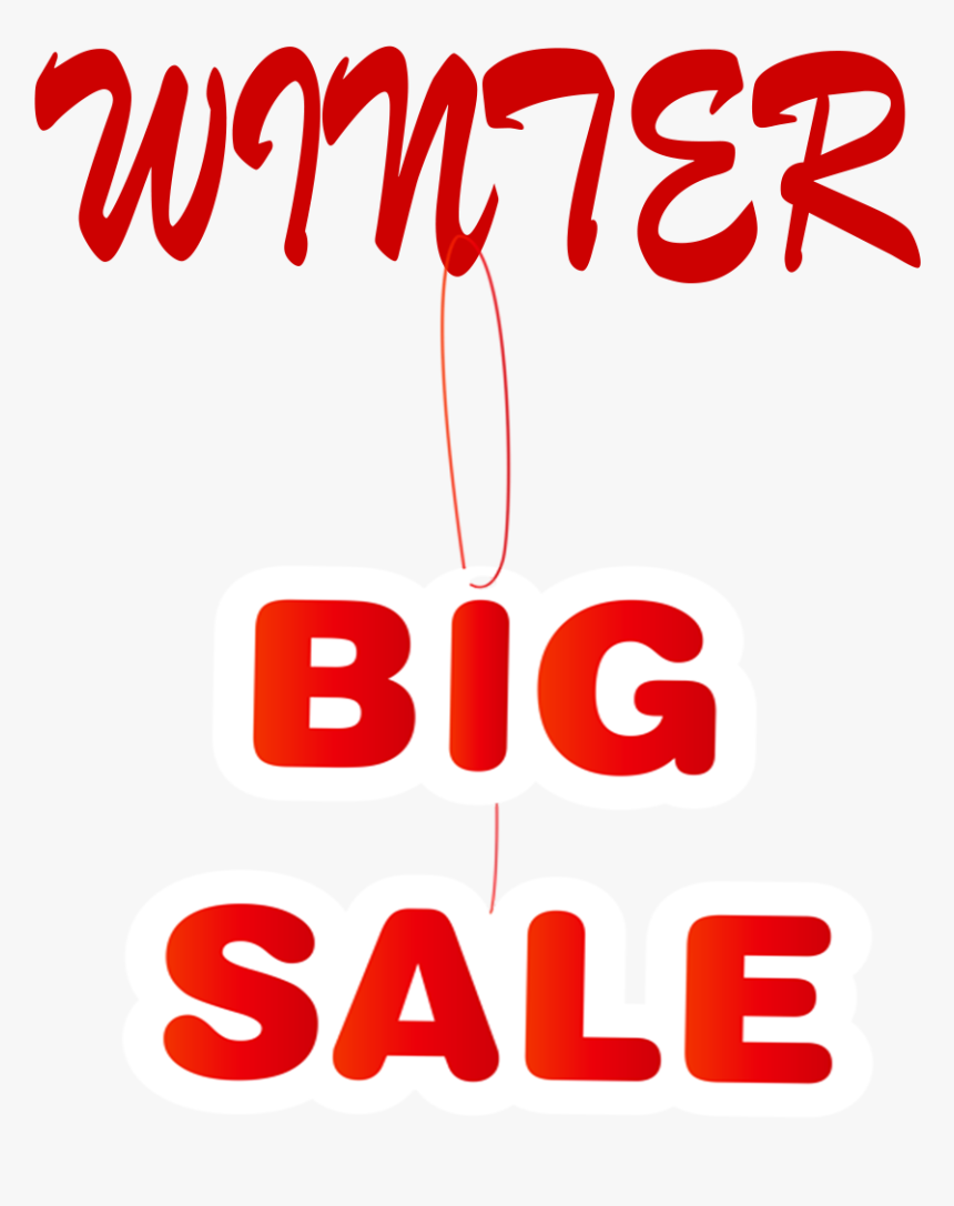 Winter Sale Photo Background - Calligraphy, HD Png Download