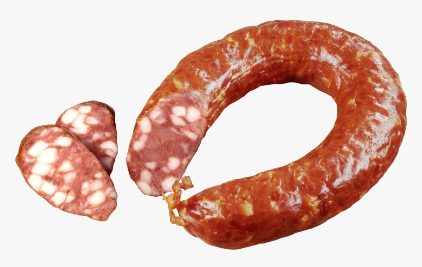Sausage With Slice Png - Клипарт Колбаса Png, Transparent Png