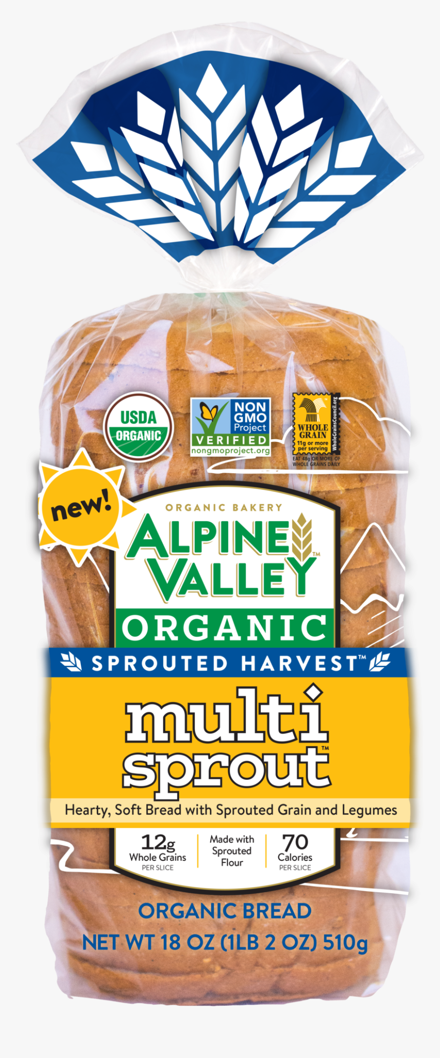 Slice Of Bread Png - Alpine Valley Pan, Transparent Png