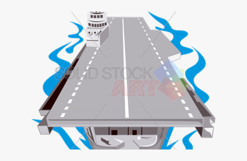 Aircraft Carrier Cartoon Png, Transparent Png