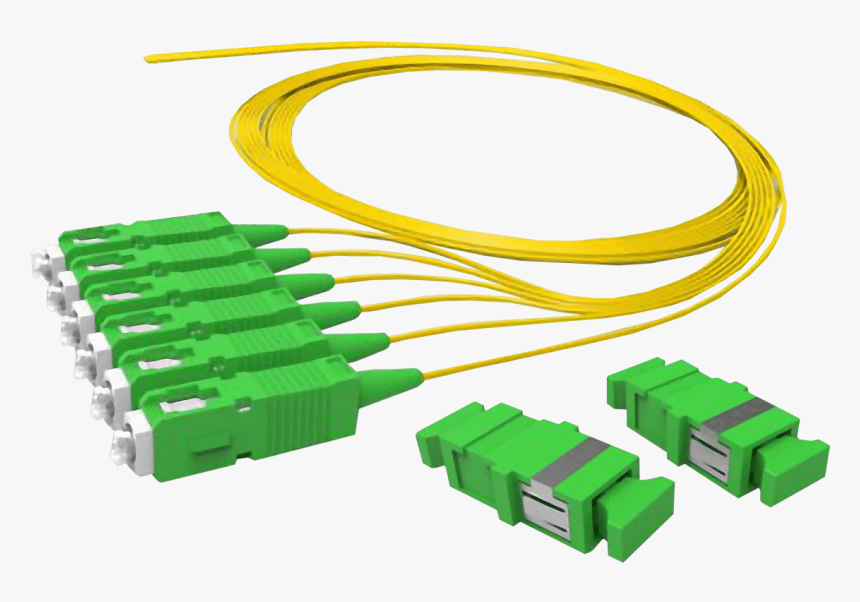 Pigtail And Optical Adapter Kit - Networking Cables, HD Png Download