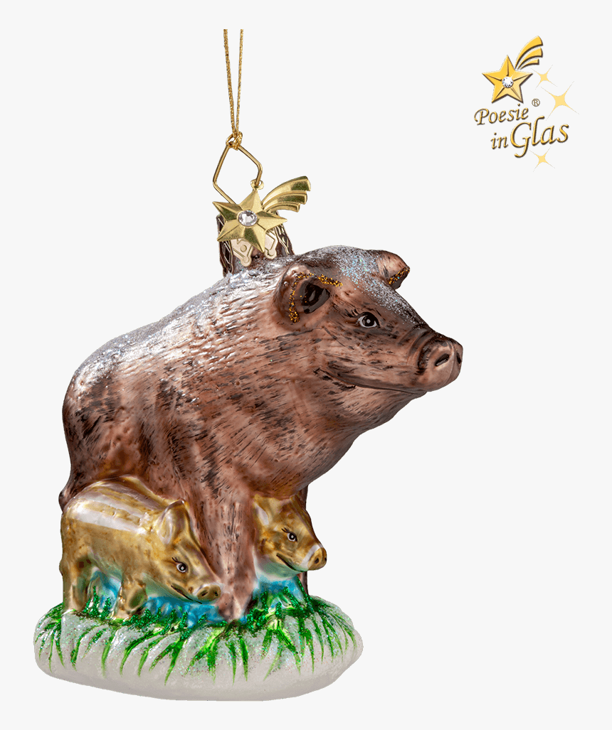 Wild Boar Family - Käthe Wohlfahrt Yorkshire Terrier, HD Png Download